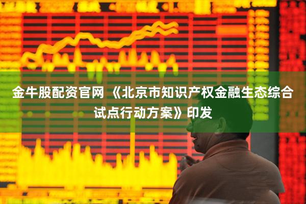 金牛股配资官网 《北京市知识产权金融生态综合试点行动方案》印发